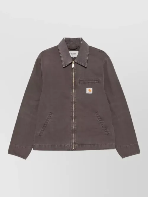 Carhartt Wip - blazer straight cut chest zip pocket front