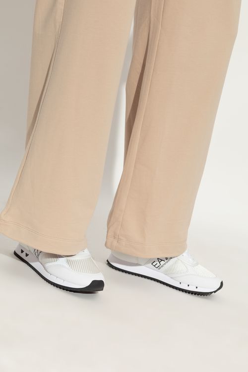 Sports Shoes With Logo, Women's, White