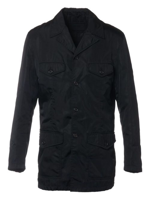 Prada Pre-Owned 1990 button-up blazer - Black