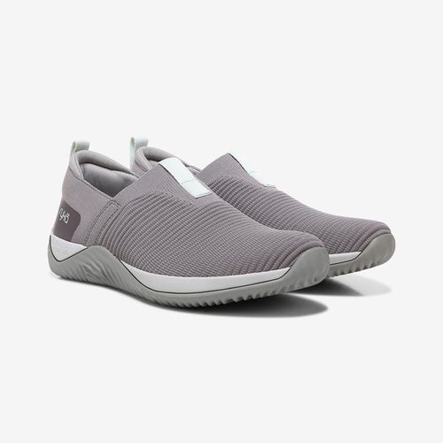 Echo Knit Slip On Sneakers Grey Lightweight