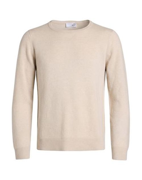 Man Sweater Beige Size 38 Cashmere