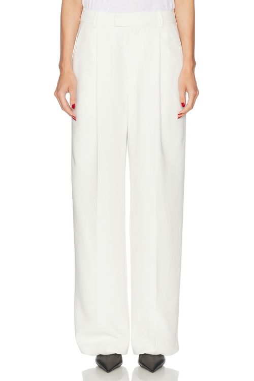 L'Academie by Marianna Gulia Trouser in Ivory - Ivory. L also in