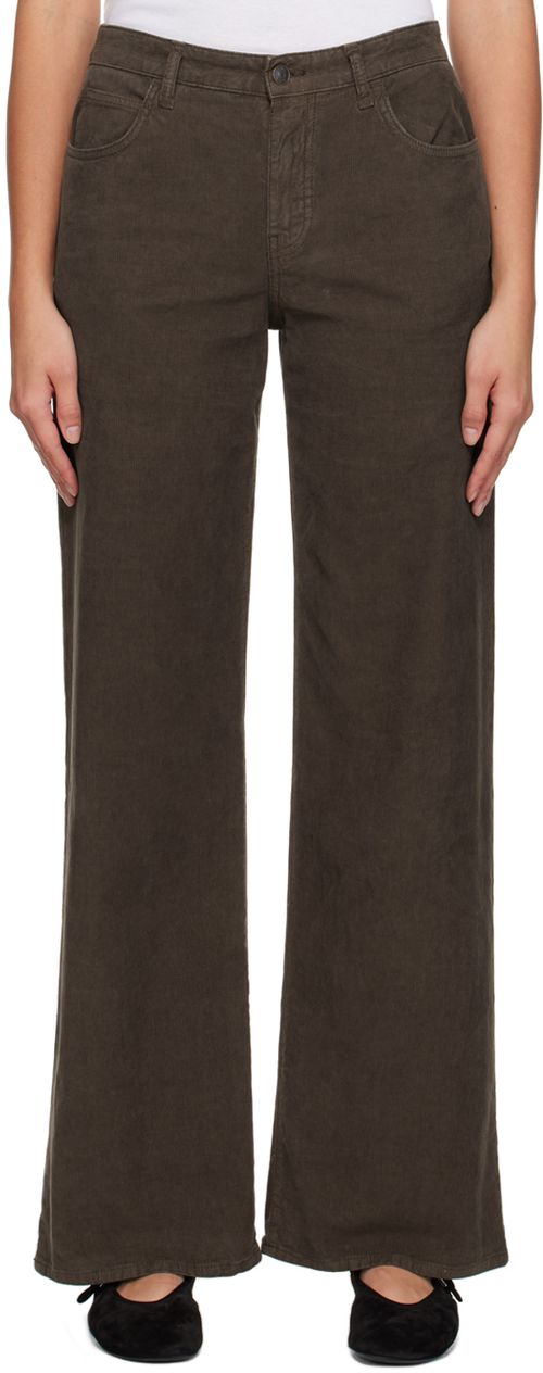 The Row Brown Eglitta Trousers