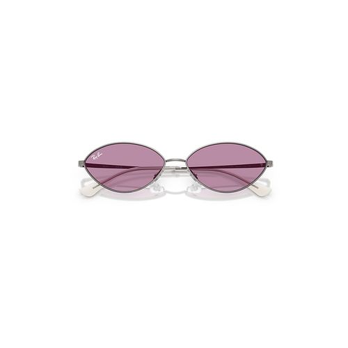 Ray-Ban Kai Bio-based Sunglasses Gunmetal Frame Violet Lense