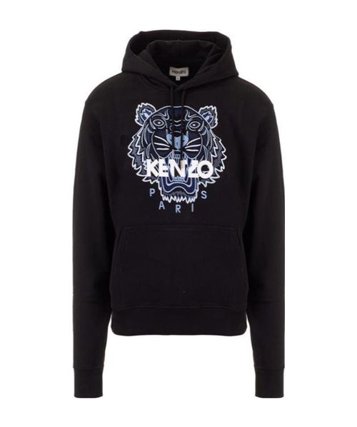 Tiger embroidered hoodie