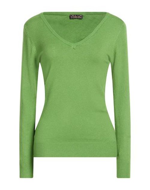 Woman Sweater Green Size L/XL Viscose, Polyamide, Polyester