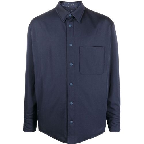 Virgin-wool shirt jacket