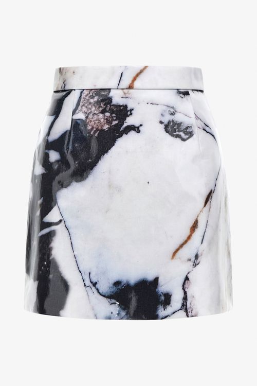 Marble Print Skirt