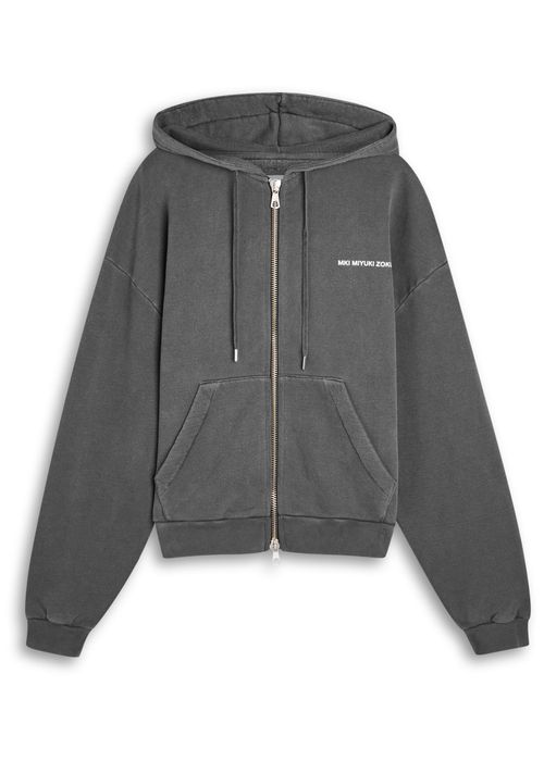 Uniform Logo Hooded Cotton-blend Sweatshirt