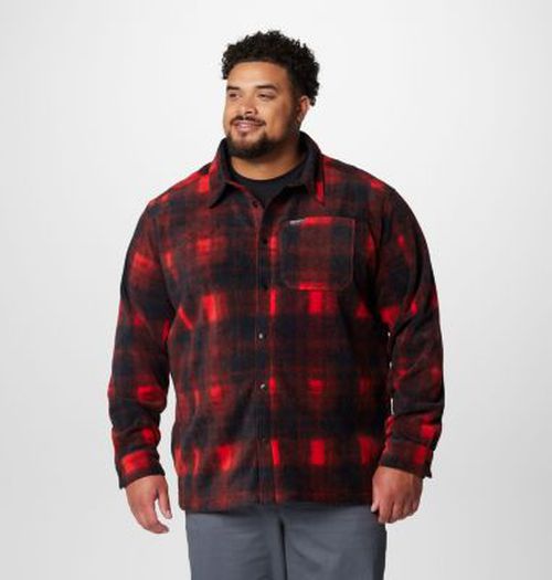Men's Steens Mountain  Printed Fleece Shirt Jacket II - Big-
