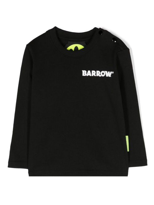 Logo-print cotton T-shirt - Black
