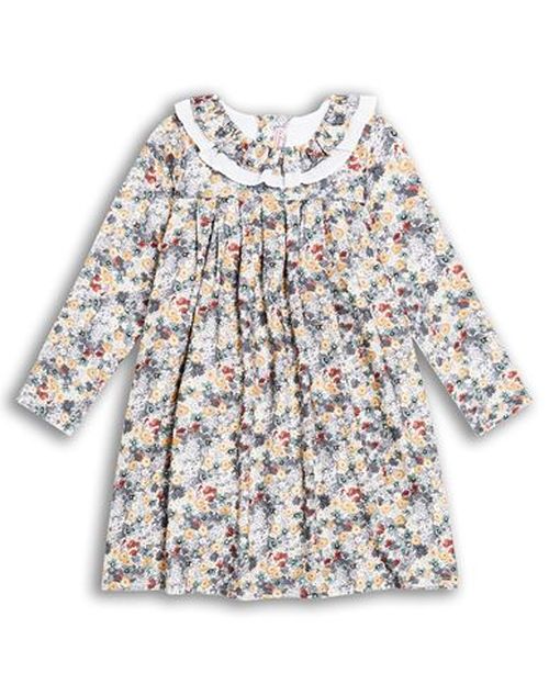 Kid Girl Kids' dress Grey Size 10 Viscose