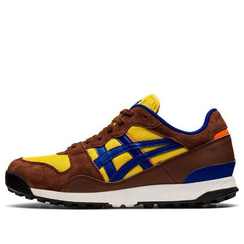 Horizonia Shoes 'Brown Chrome Yellow Prussian Blue'