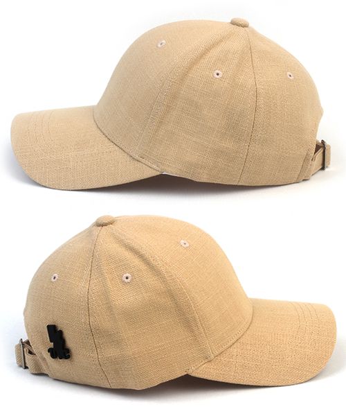 universalchemistry 남성 Linen Muji Beige Ballcap Linen Hat 