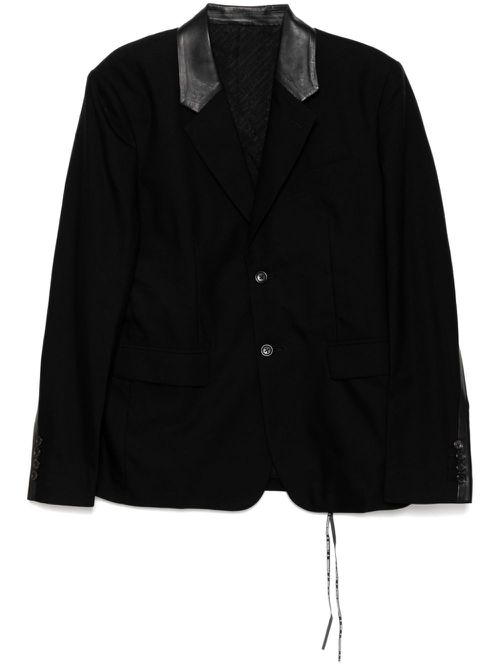 Single-breasted blazer - Black