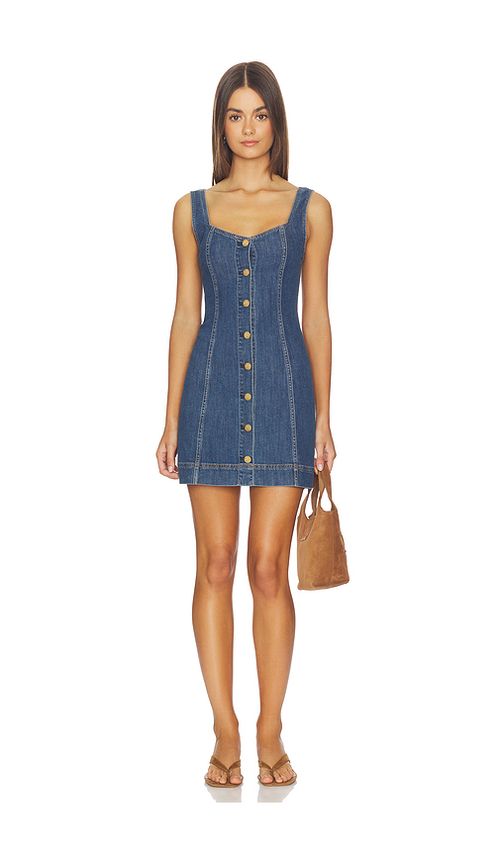Alice + olivia vestido bea en color azul 0 también , 2, 4