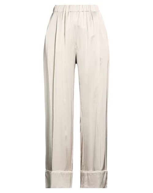Woman Pants Light grey Size 4 Viscose