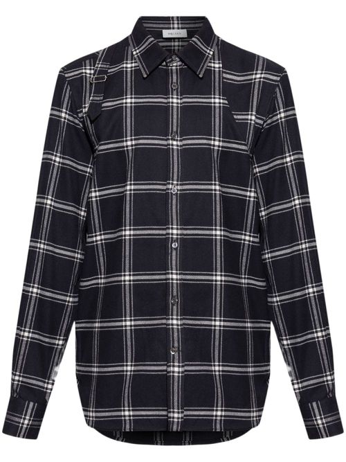 Checked shirt - Black