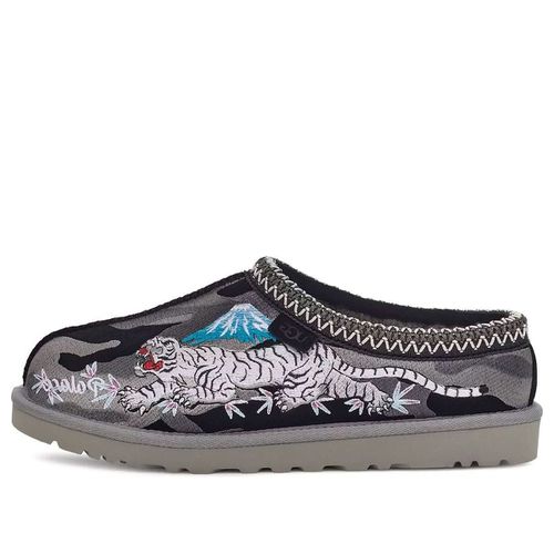 X Palace Tasman Slipper 'Black Camo'