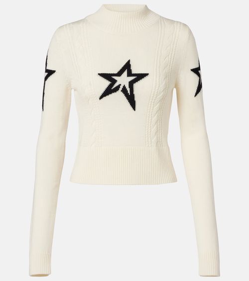 Intarsia wool sweater
