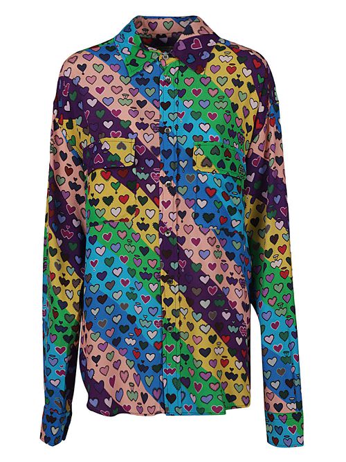 - Printed Viscose Shirt