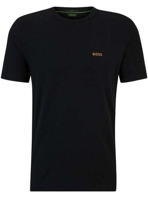 Black Crewneck Logo T-Shirt