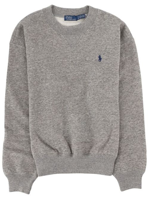 Grey Logo Crew Neck Sweatshirt