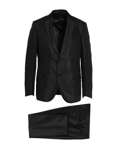 Man Suit Black Size 40 Virgin Wool, Polyamide, Elastane