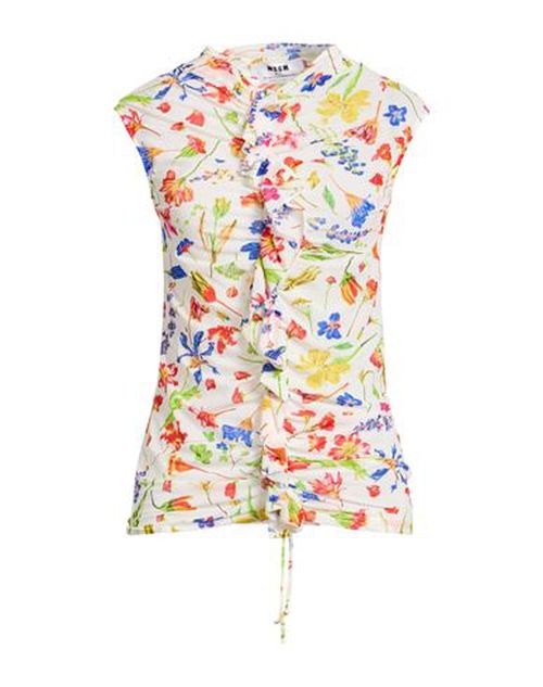 Woman Top White Size 0 Polyamide, Elastane