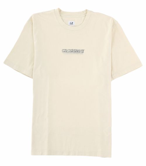Beige Crew Neck T-Shirt