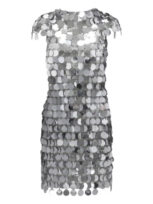 Structured Steel-Blend Dress
