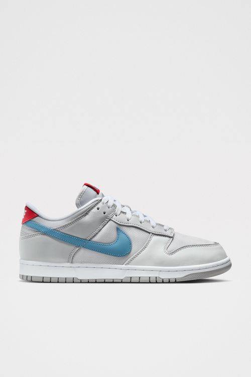 Nike Dunk Low QS Metallic Silver / Aegean Storm - Sneaker