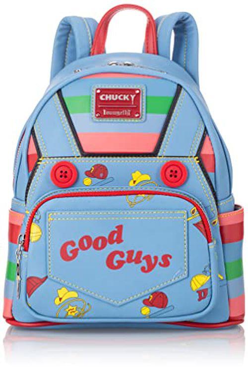 Loungefly Childs Play Chucky Cosplay Womens Double Strap Shoulder Bag Purse