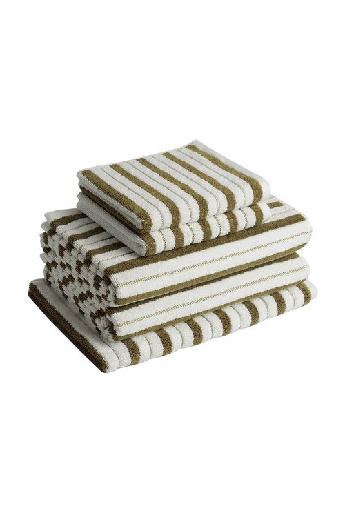 BAINA Essential Bathroom Set 13 in Caper & Chalk - Olive.  a