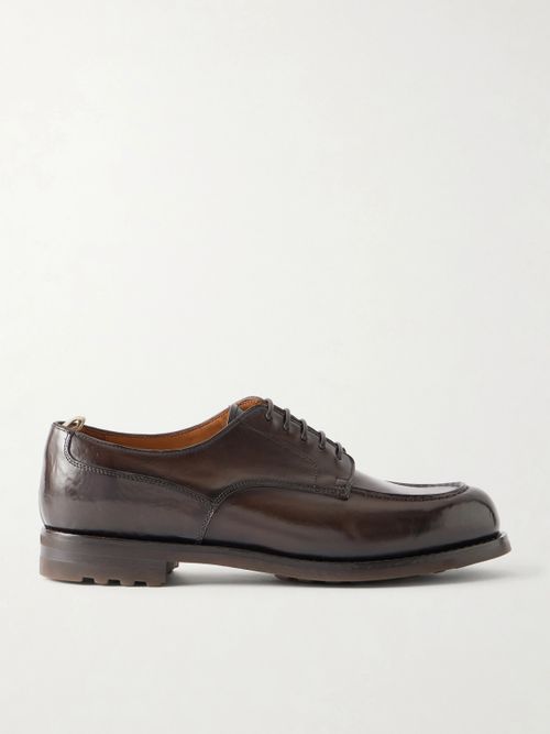 Balata Flexi 001 Textured Leather Derby Shoes
