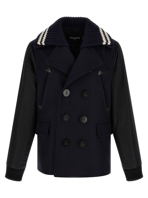 Hybrid Peacoat Coat