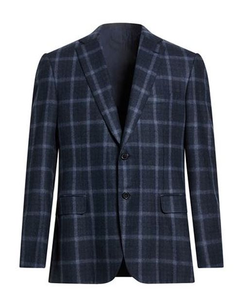 Man Blazer Navy Size 42 Wool, Cashmere