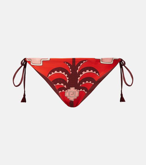 Sagrado printed low-rise bikini bottoms