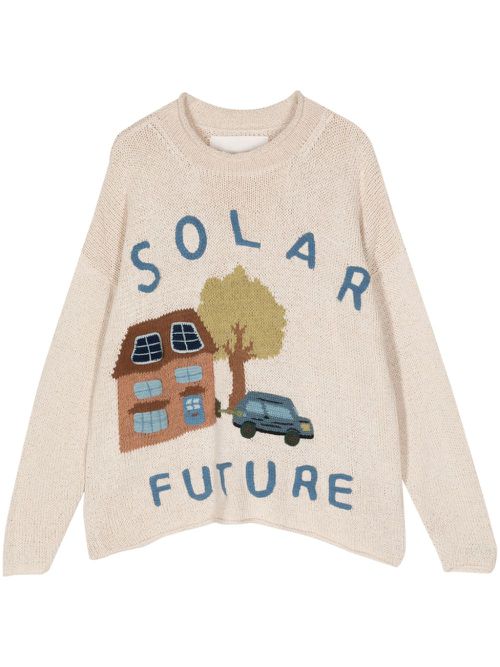 Twinsun organic cotton jumper - Neutrals