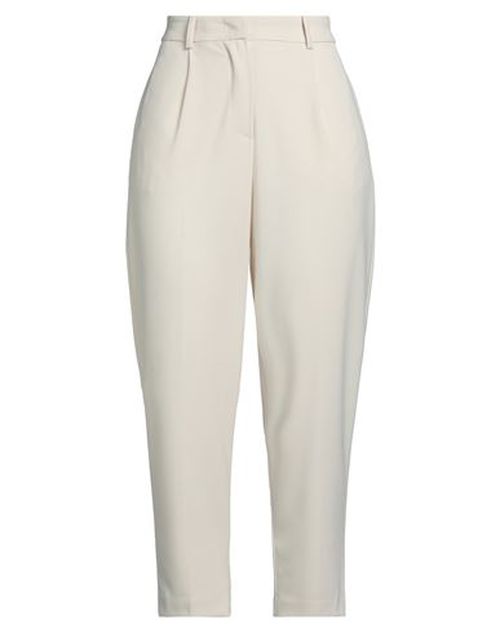 Woman Pants Ivory Size 4 Polyester, Viscose, Elastane