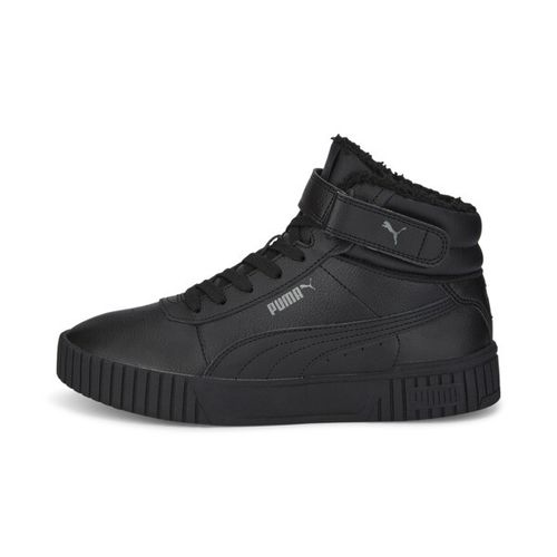 PUMA Carina 2.0 Winter Women's Mid Top Sneakers in Black