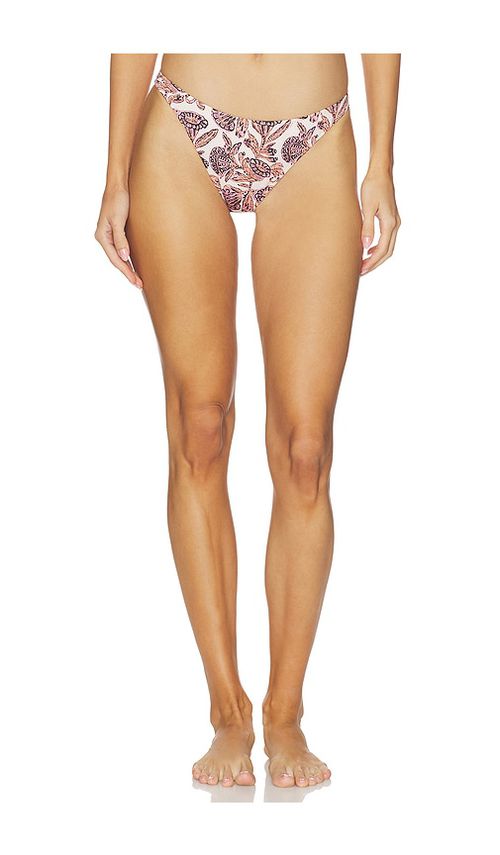 Ulla Johnson Mallorca Bikini Bottoms in Cream,Coral. - M also in L, S
