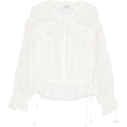 Isabel Marant Nowana Silk Blend Blouse