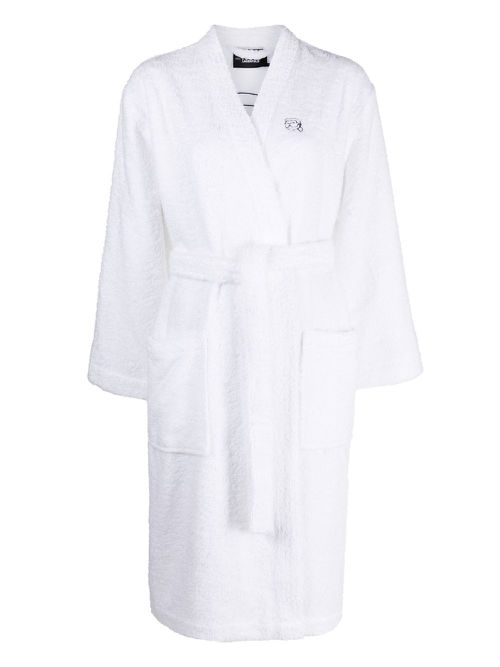 Ikonik 2.0 bathrobe - White