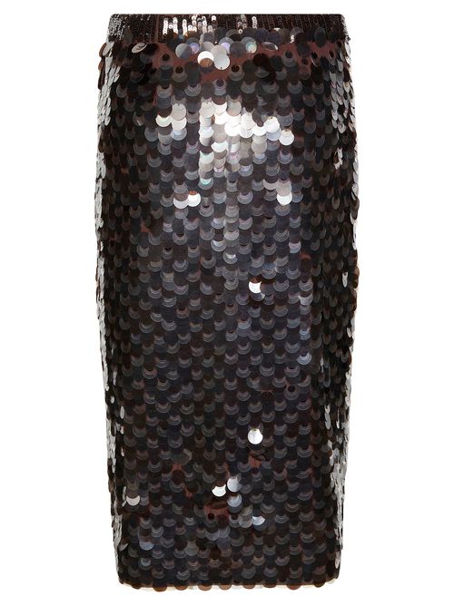 Sequin Midi Skirt