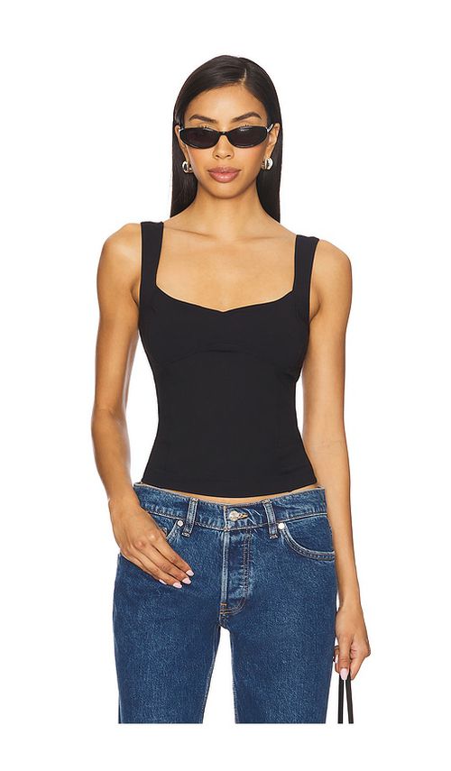 Free People Somewhere Sometime Cami in Black. -  S also in