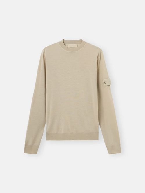 Logo-Patch Mini Sweater for Men