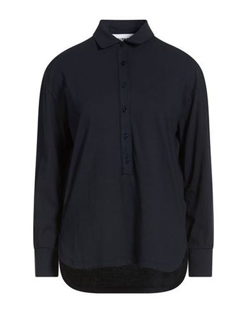 Woman Polo shirt Midnight blue Size 4 Cotton, Elastane