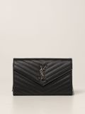 Monogram wallet on chain - Black