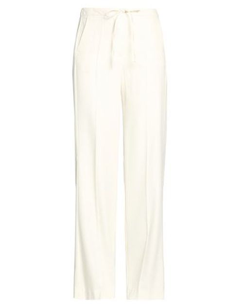 Caractère Woman Pants Cream Size 12 Viscose, Wool